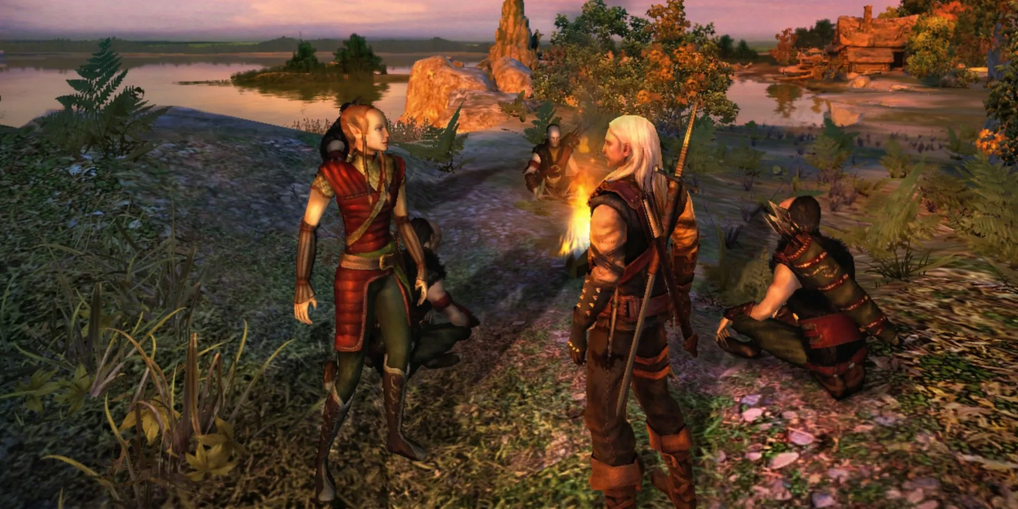 Nhân vật Geralt trong The Witcher phiên bản đầu tiên