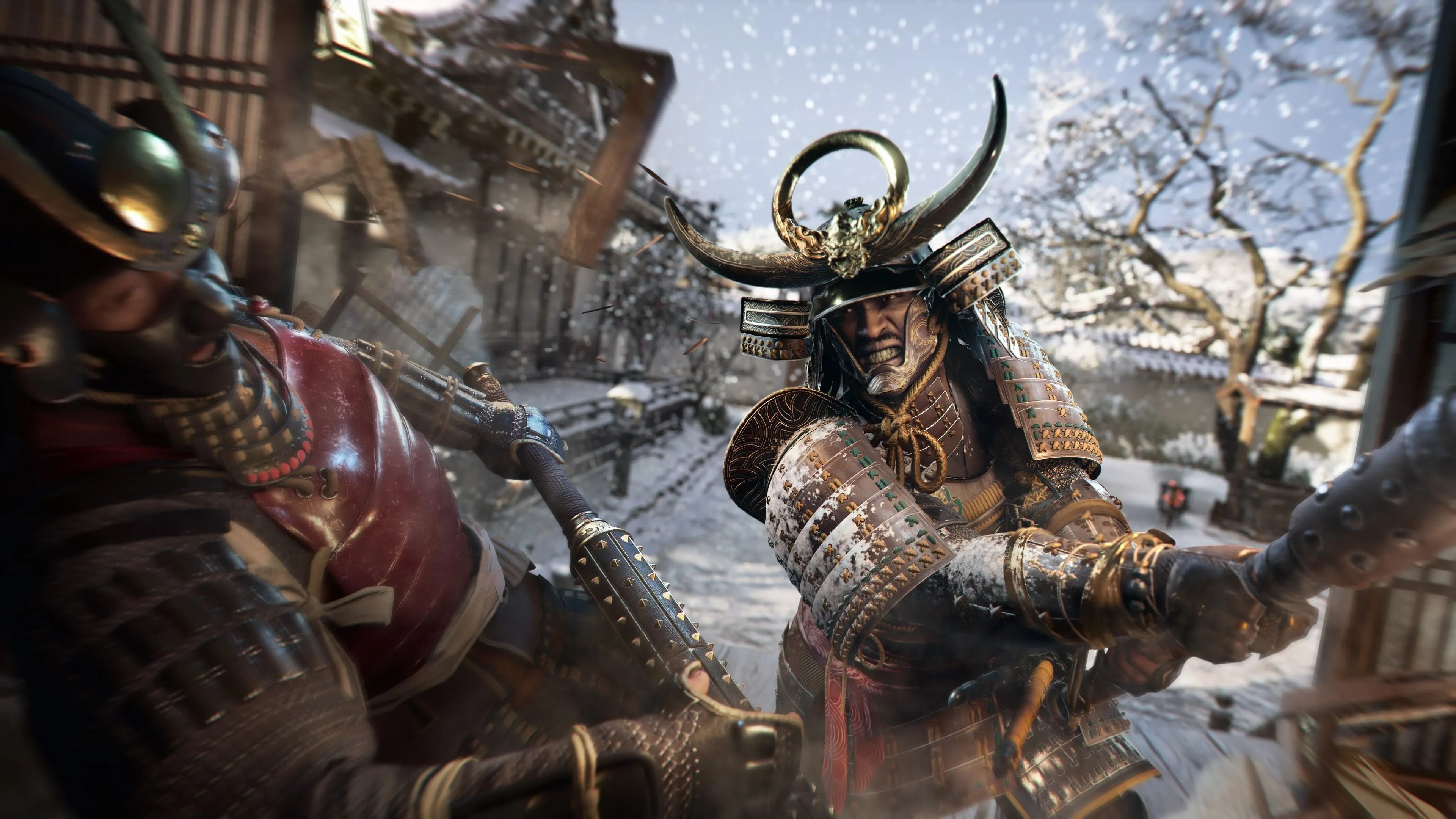 Nhân vật Yasuke trong Assassin's Creed Shadows chiến đấu dũng mãnh với kẻ thù
