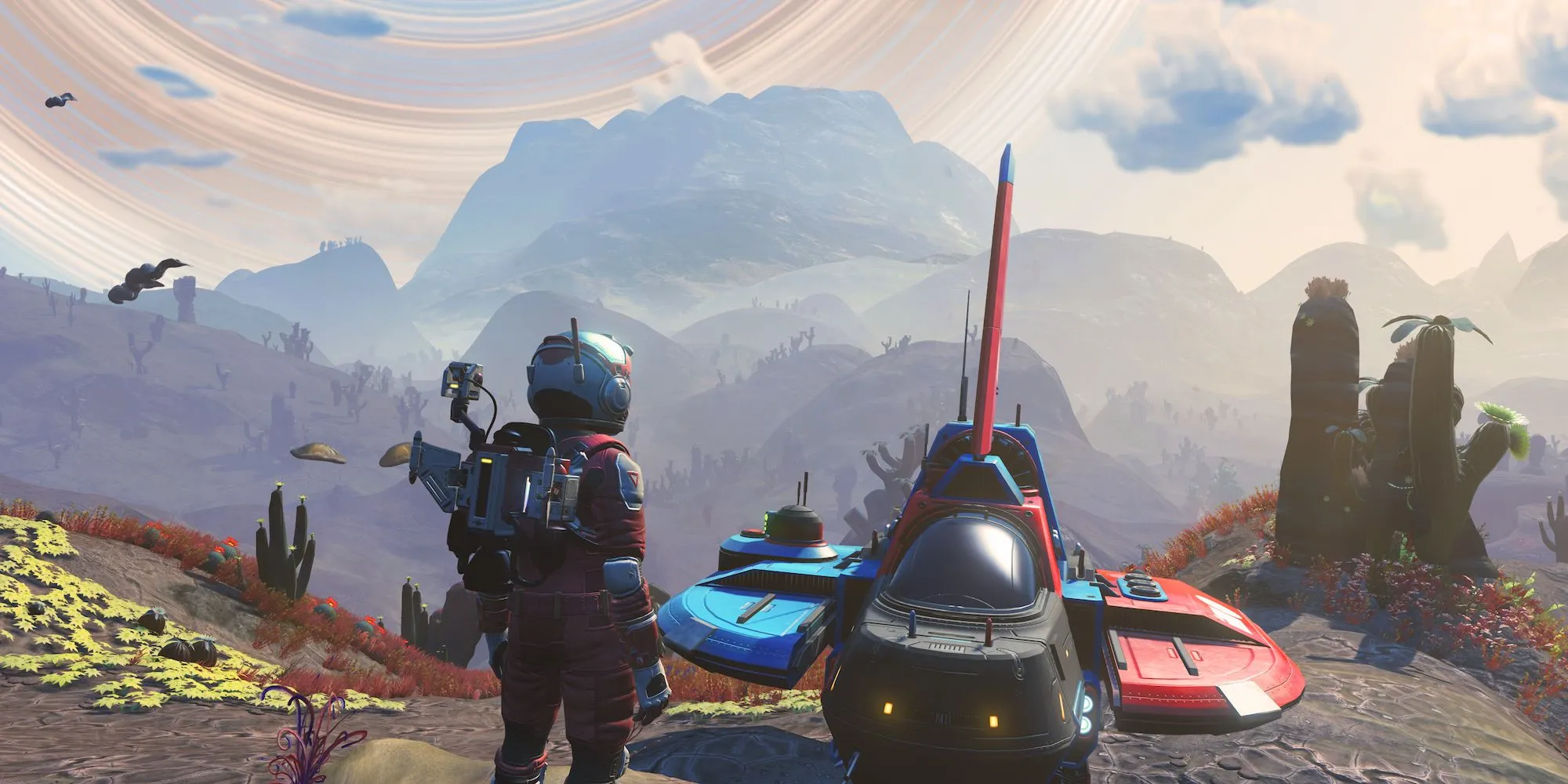 Phong cảnh một hành tinh trong No Man's Sky