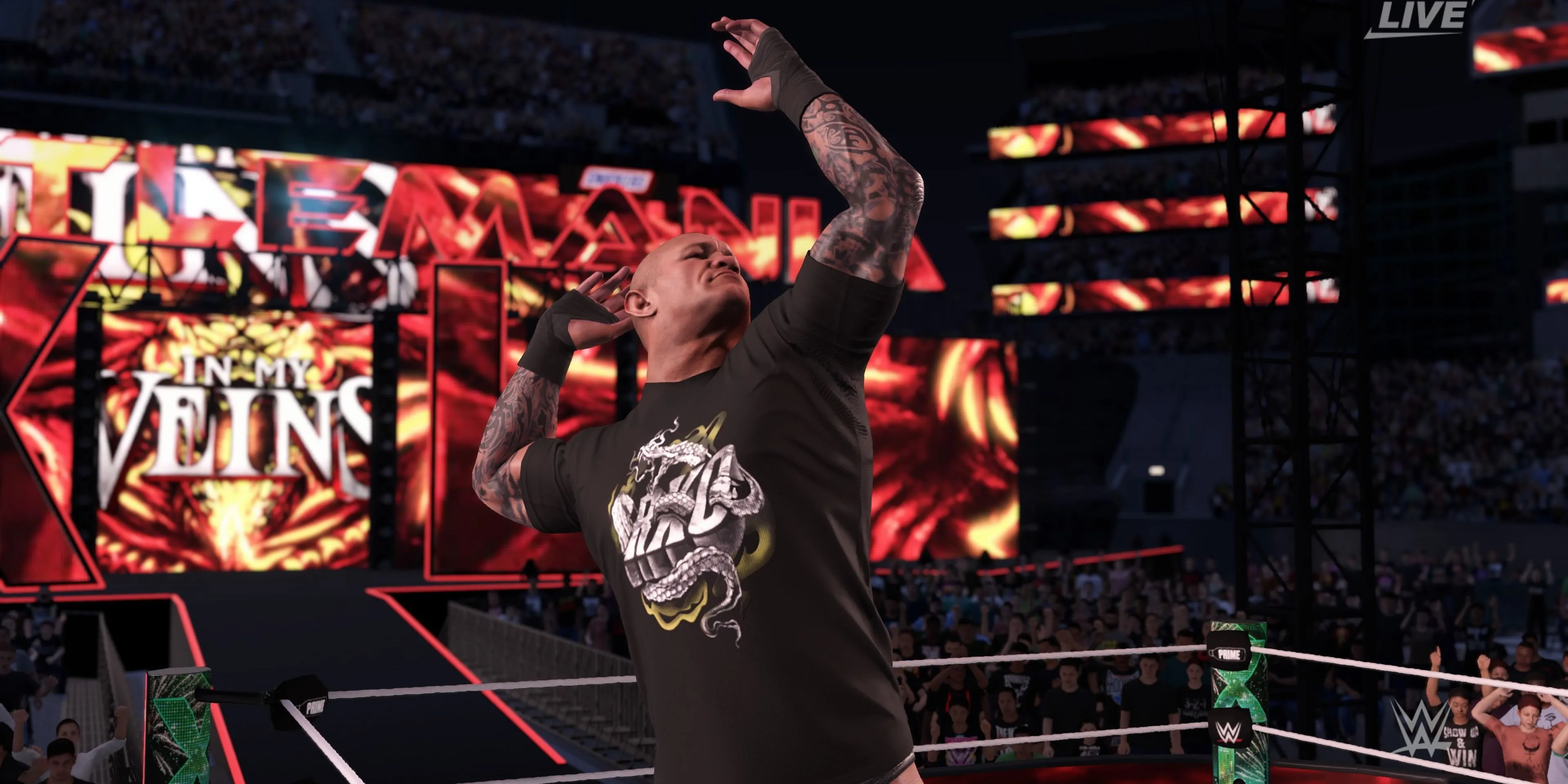 Randy Orton, &quot;The Viper&quot;, trong tạo hình game WWE 2K25