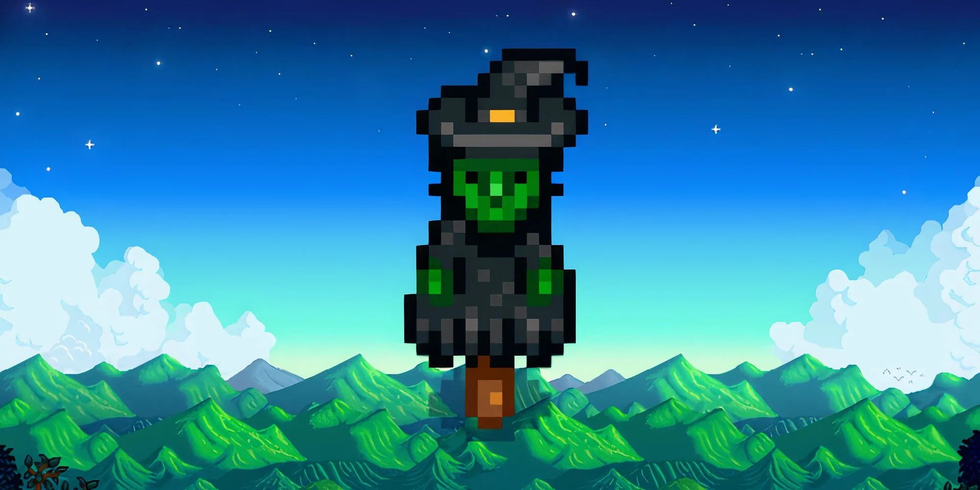 Rarecrow số 2 tại Lễ hội Ma Quỷ Spirit's Eve Stardew Valley
