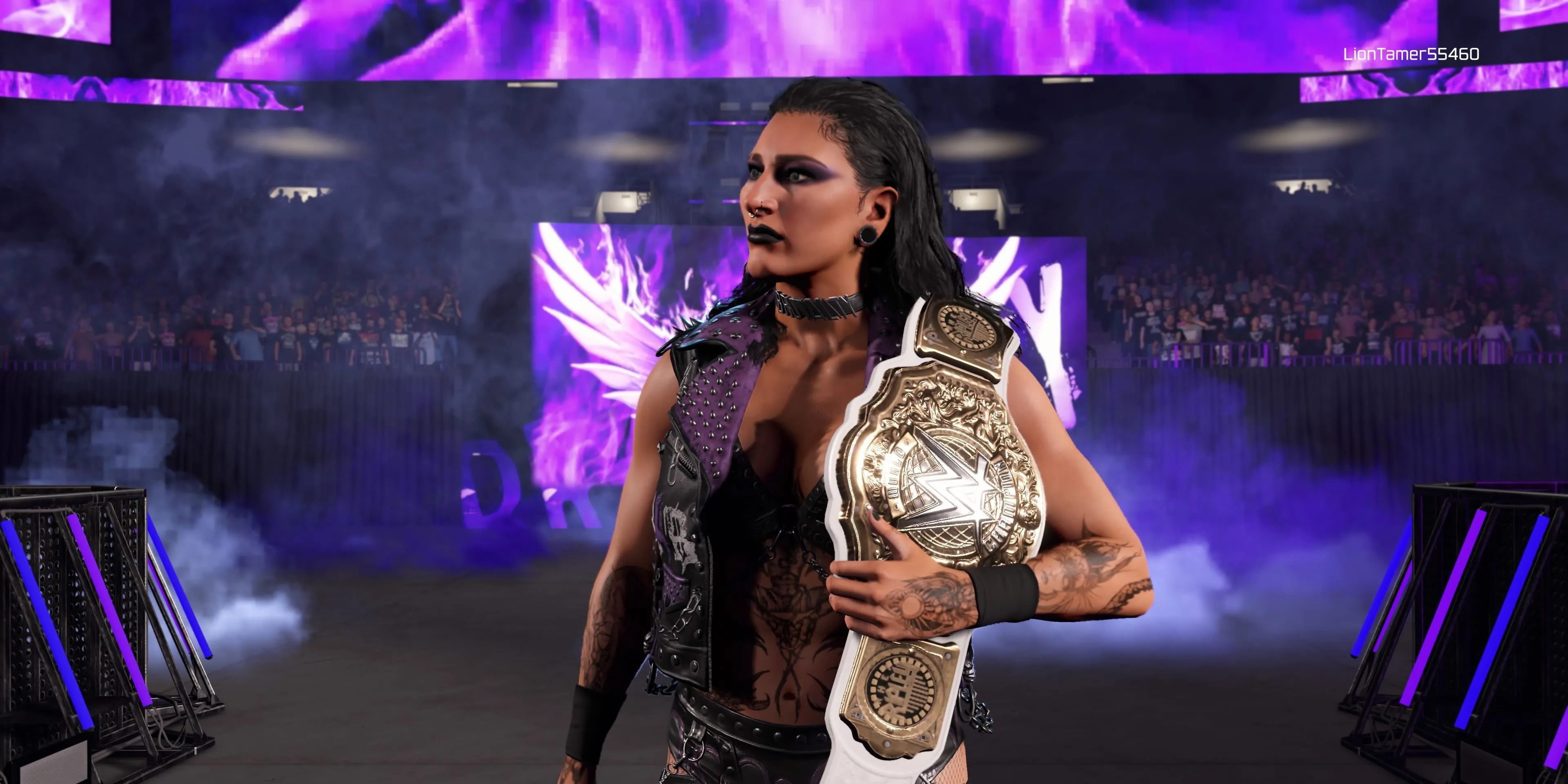 Rhea Ripley Mami thống trị trong WWE 2K25