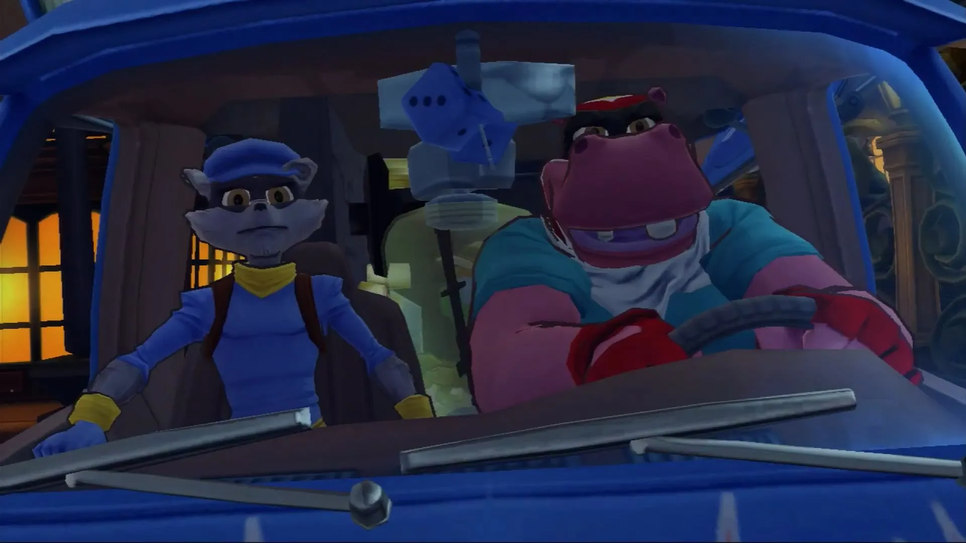 Sly Cooper, Bentley và Murray trong Sly Cooper và Thievius Raccoonus