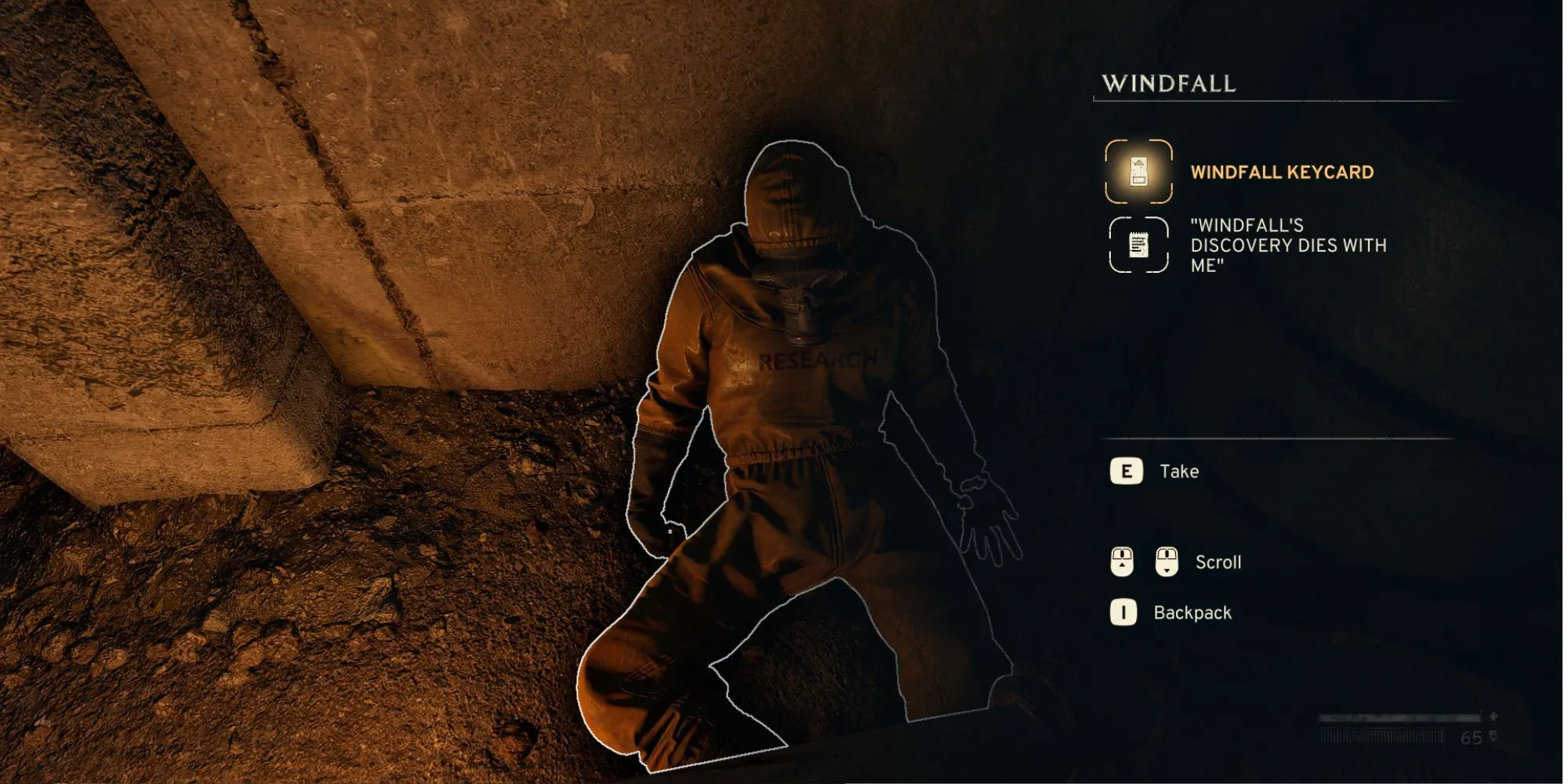 Thẻ Windfall Keycard và manh mối nhiệm vụ The Windfall Shipment trong Atomfall