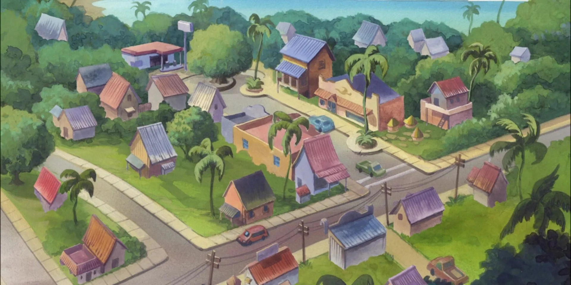 Thị trấn Kokaua Town Hawaii trong Lilo &amp; Stitch nơi Sora có thể gặp lại Stitch