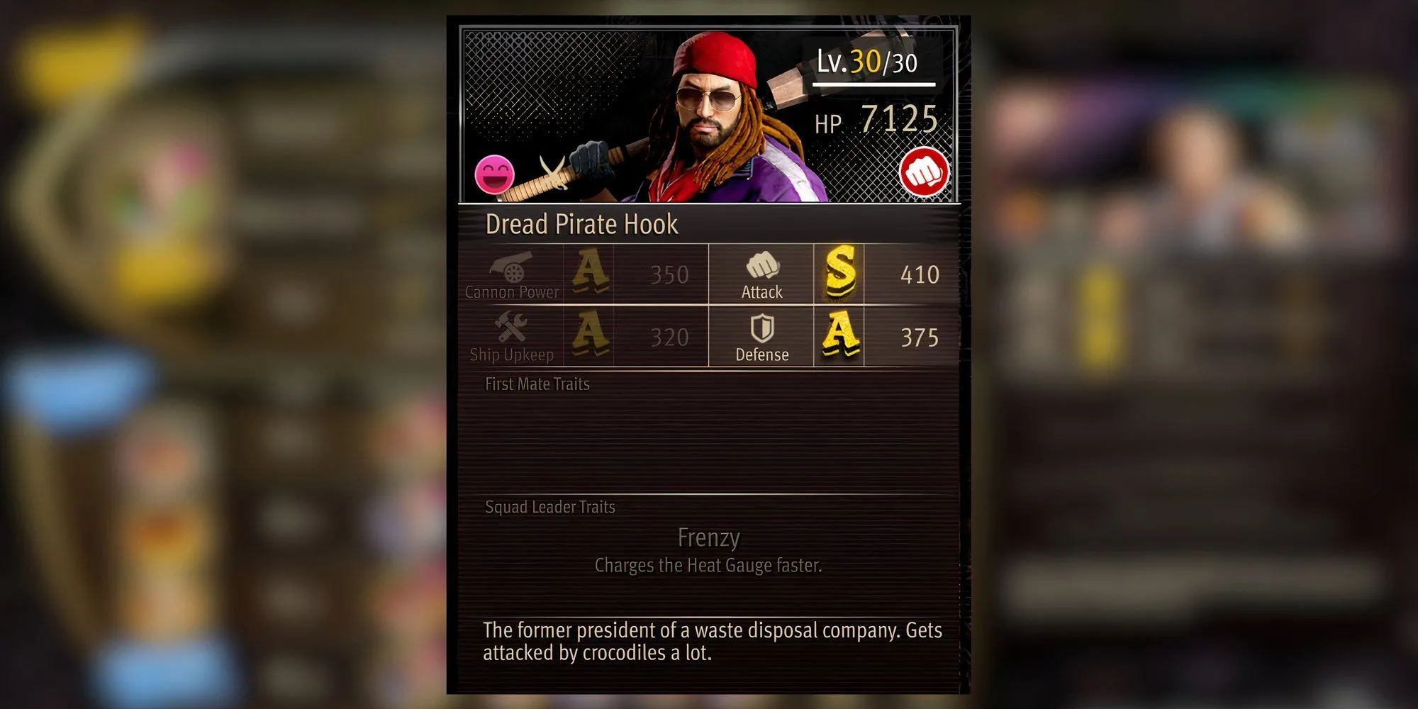 Thuyền Trưởng Hook Đáng Sợ, một thuyền viên trong Like a Dragon Pirate Yakuza