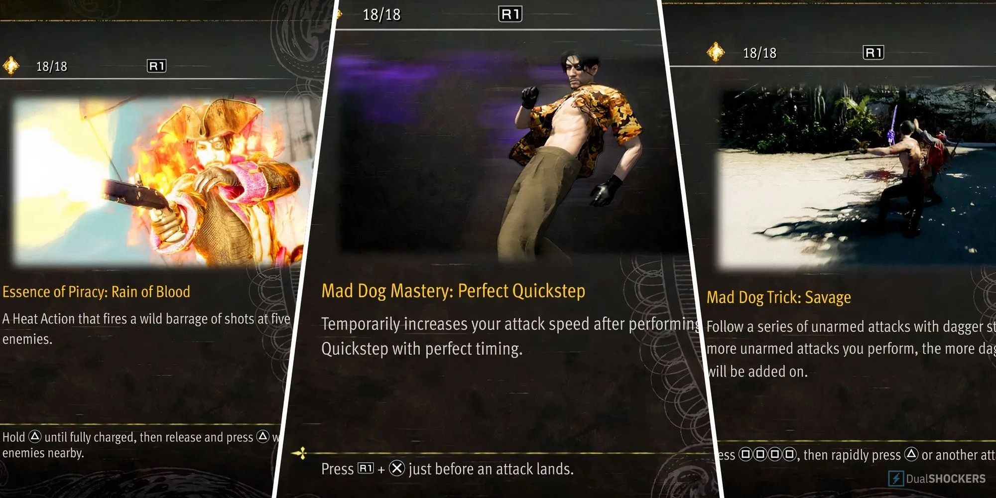 Tổng hợp những kỹ năng mạnh mẽ nhất trong Like A Dragon Pirate Yakuza được game thủ yêu thích