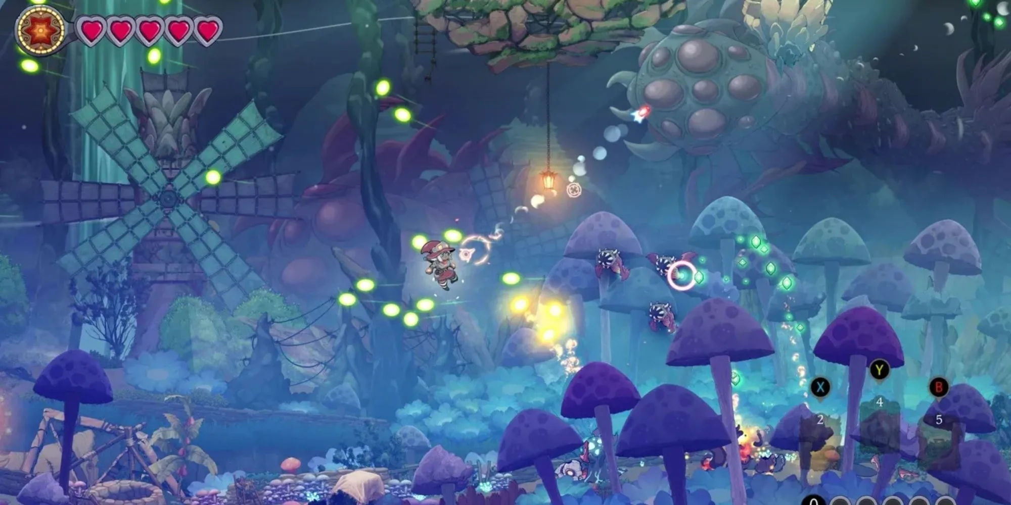top metroidvania bullet hell the knight witch 1