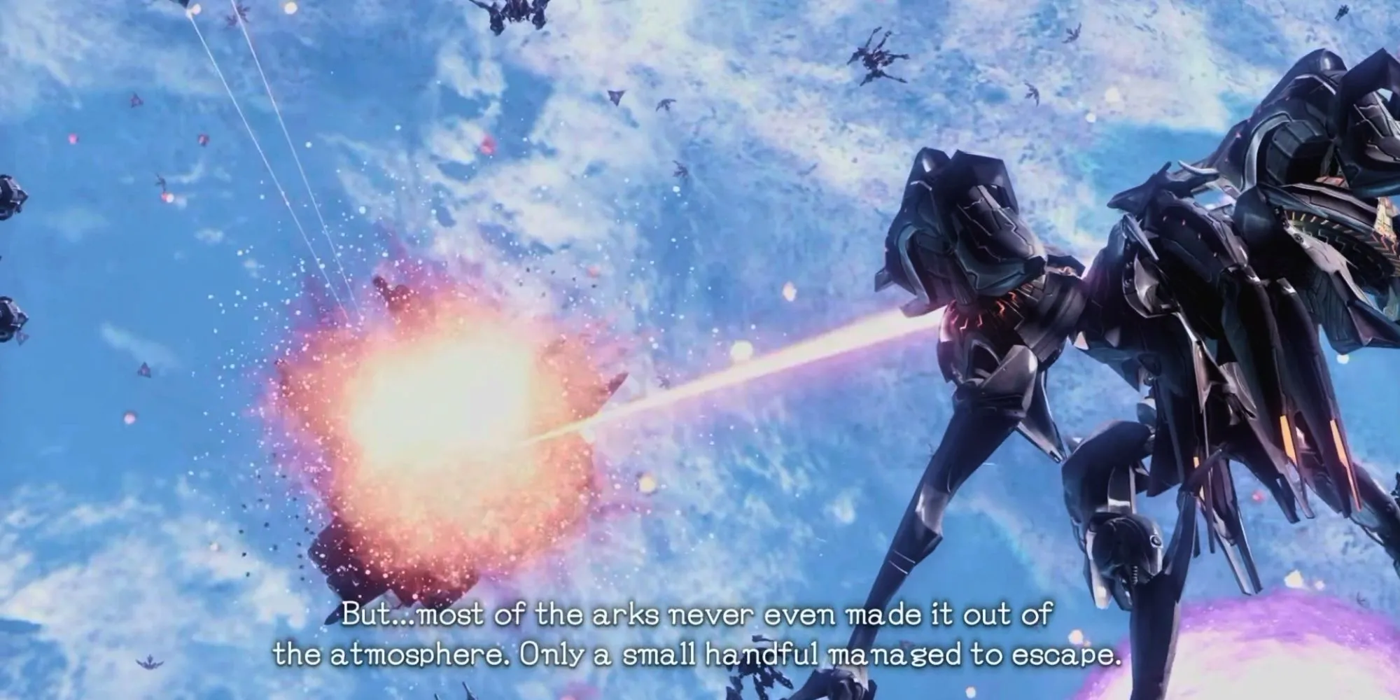 Trái Đất bị tàn phá bởi cuộc chiến ngoài hành tinh trong Xenoblade Chronicles X Definitive Edition
