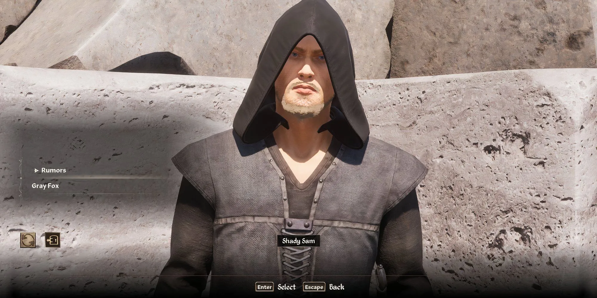 Tương tác với NPC trong một bang hội tại Cyrodiil trong Oblivion Remastered