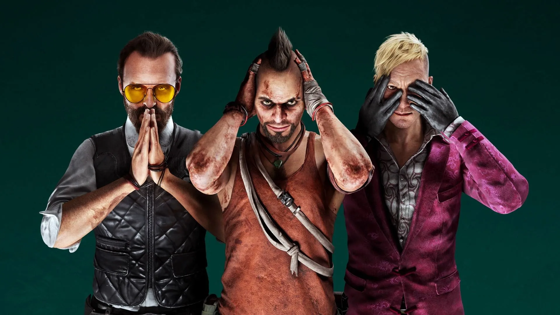 Vaas, Pagan Min và Joseph Seed trong DLC của Far Cry 6