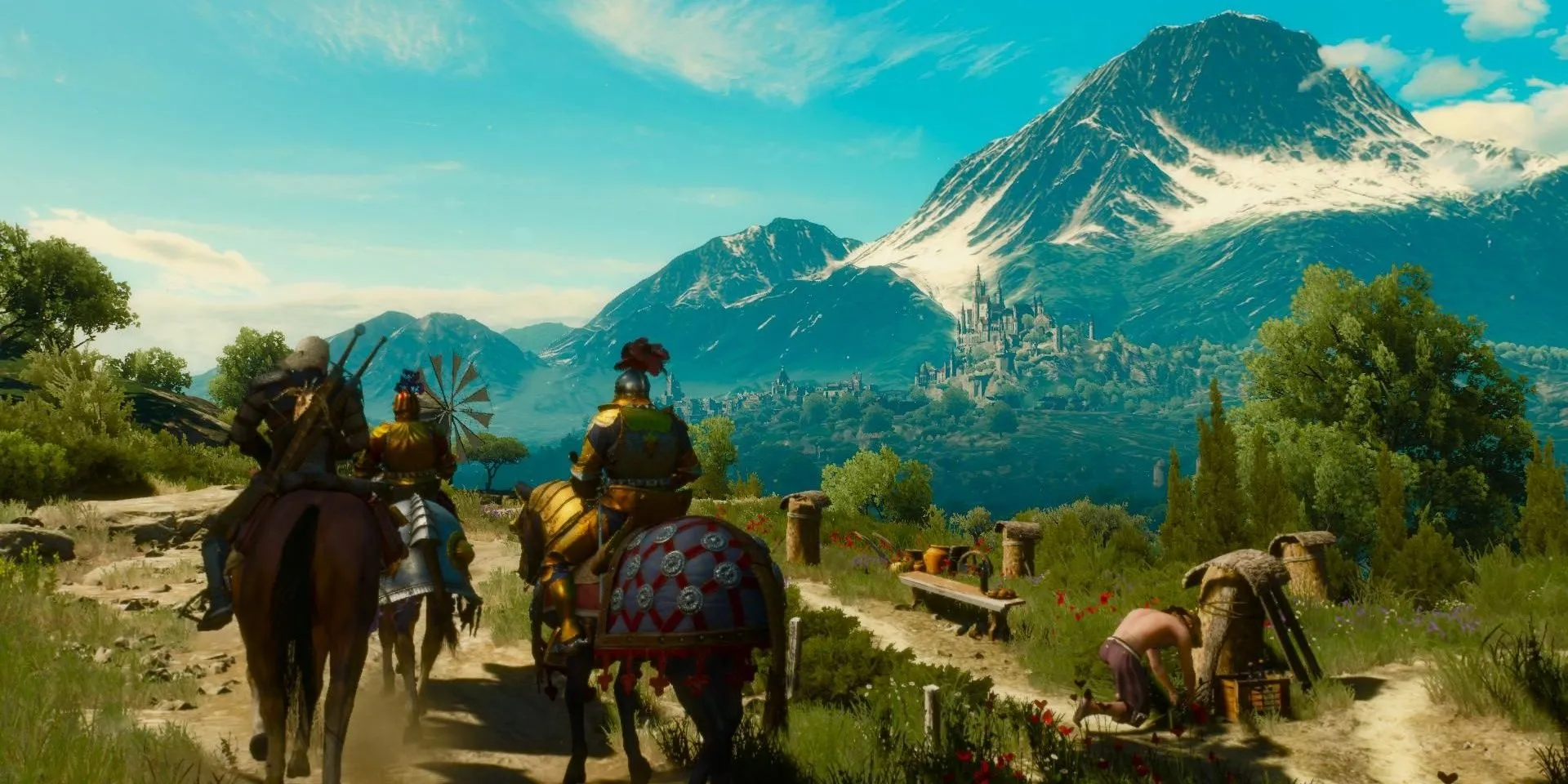 Vùng đất Toussaint đầy màu sắc trong DLC The Witcher 3 Blood And Wine