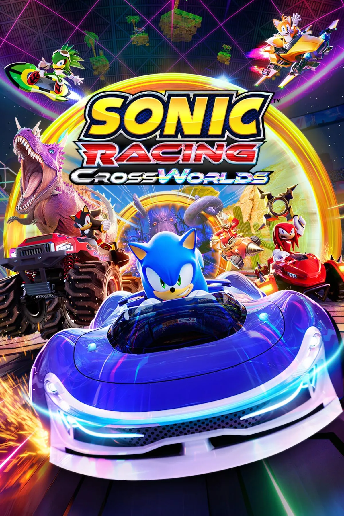 Hình ảnh quảng bá cho Sonic Racing: CrossWorlds