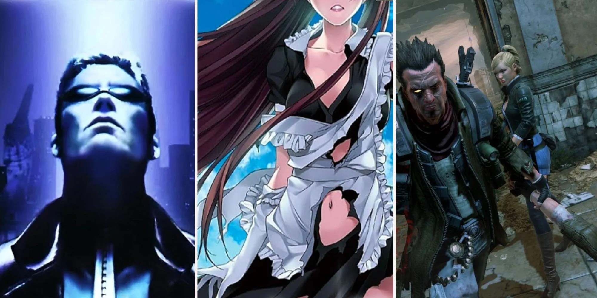Ảnh minh họa hệ thống hồi máu độc đáo trong các game như Deus Ex và Neverdead