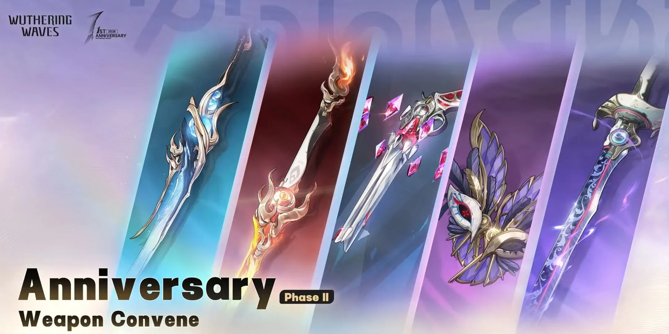 Banner rerun vũ khí kỷ niệm Wuthering Waves 2.3 Giai đoạn 2