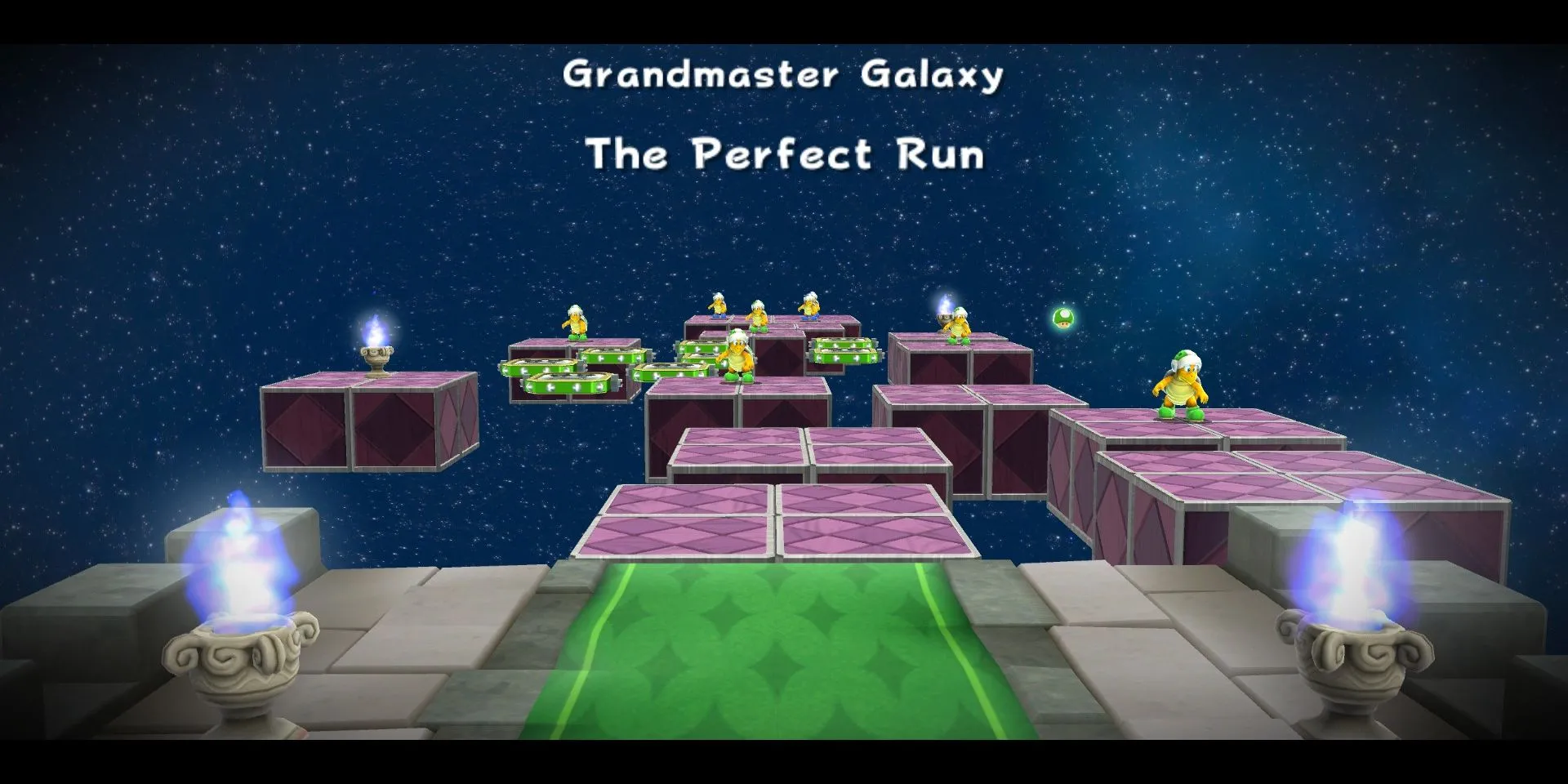 Bắt đầu thử thách cuối cùng The Perfect Run trong Super Mario Galaxy 2