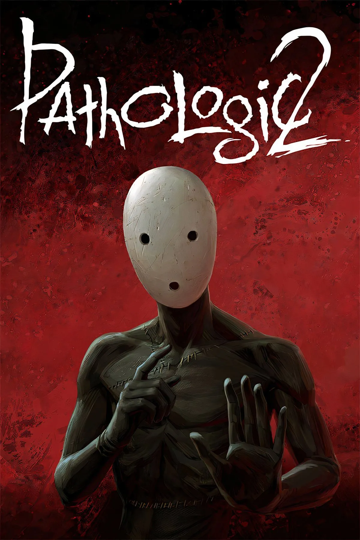 Bìa game Pathologic 2 với bác sĩ Haruspex đối mặt với thị trấn bị dịch bệnh tàn phá, thể hiện sự hỗn loạn và cảm giác bị bỏ rơi