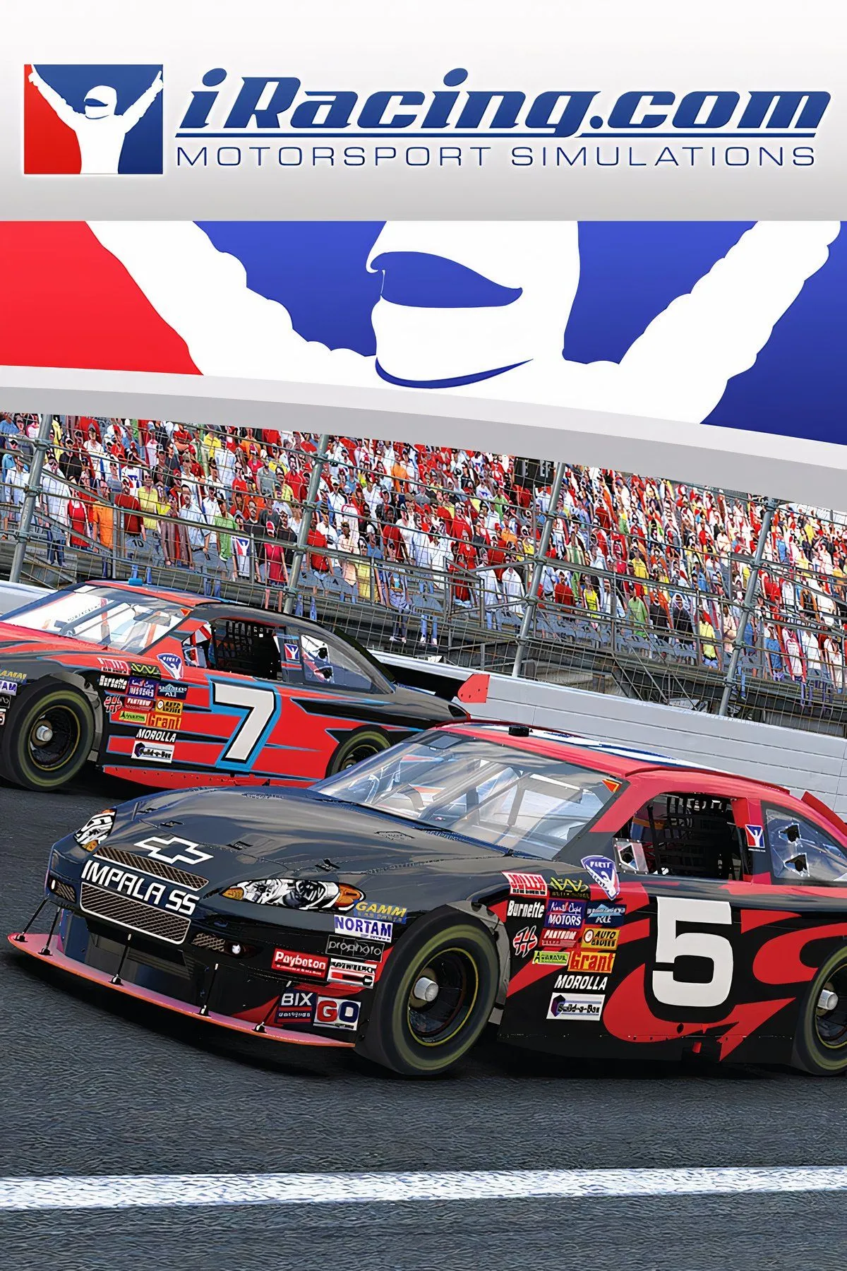 Biểu tượng của iRacing, nhà phát triển đứng sau tựa game NASCAR 25