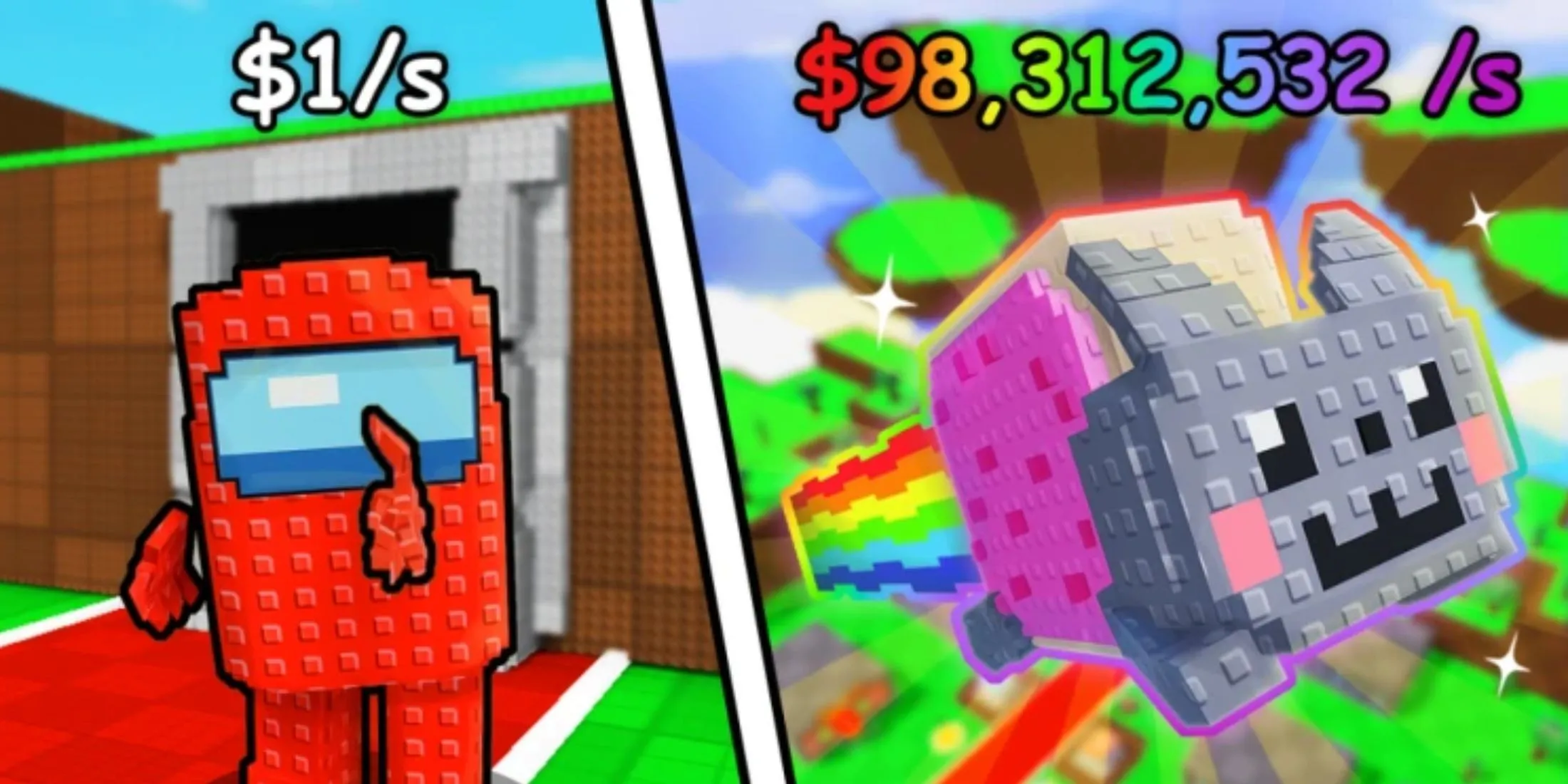 Bộ sưu tập các nhân vật meme phổ biến trong game Steal a Meme