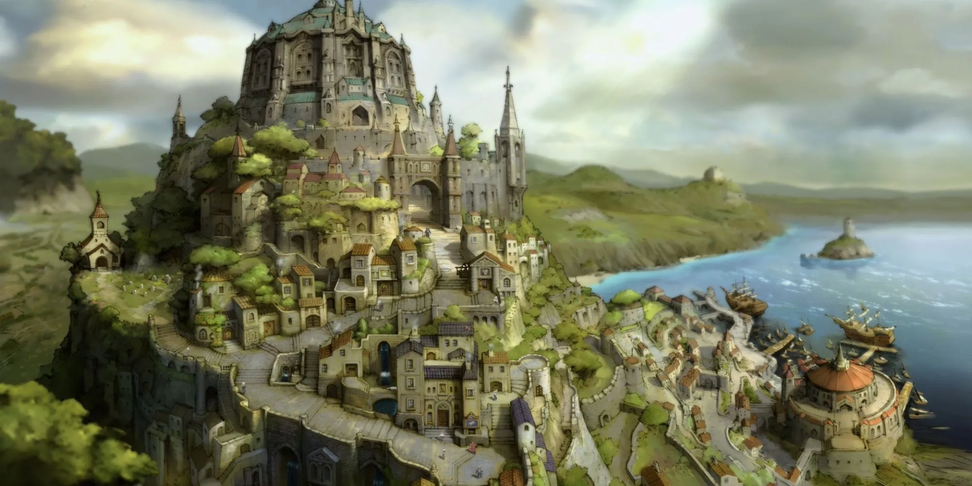 Bravely Default Flying Fairy HD Remaster environment-1