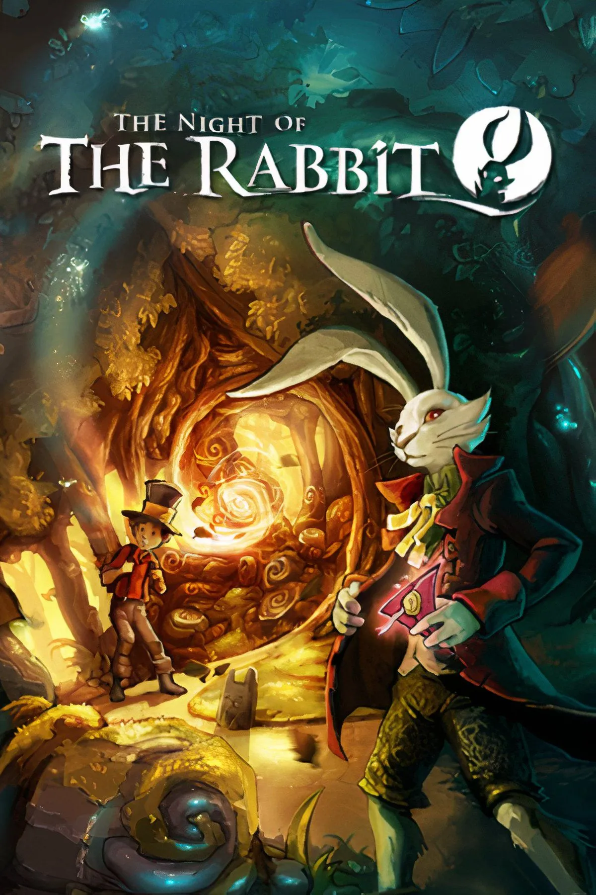 Các hình ảnh nghệ thuật và gameplay của The Night of the Rabbit