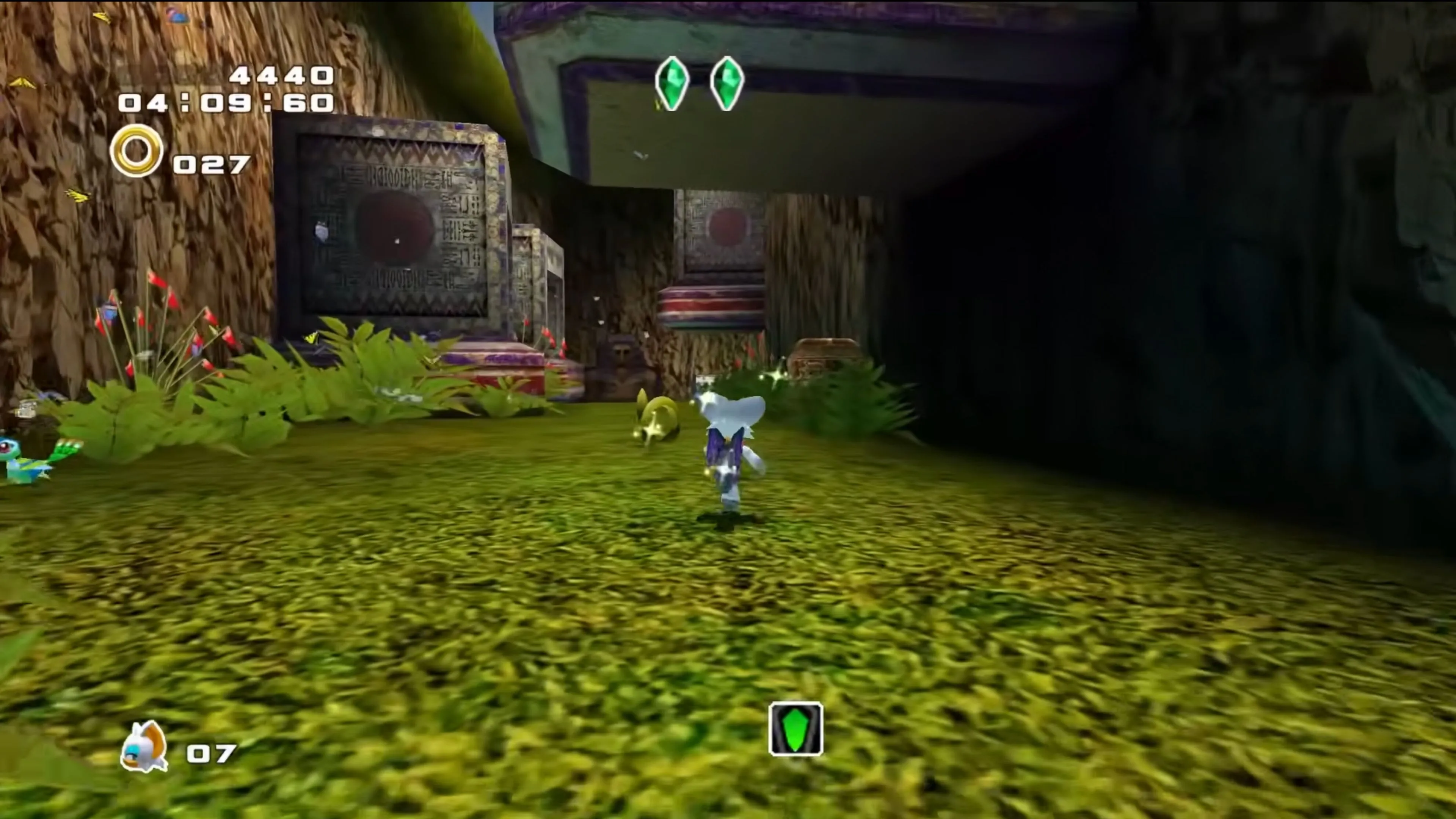 Cảnh phim động hoành tráng với các nhân vật chính và phản diện trong Sonic Adventure 2