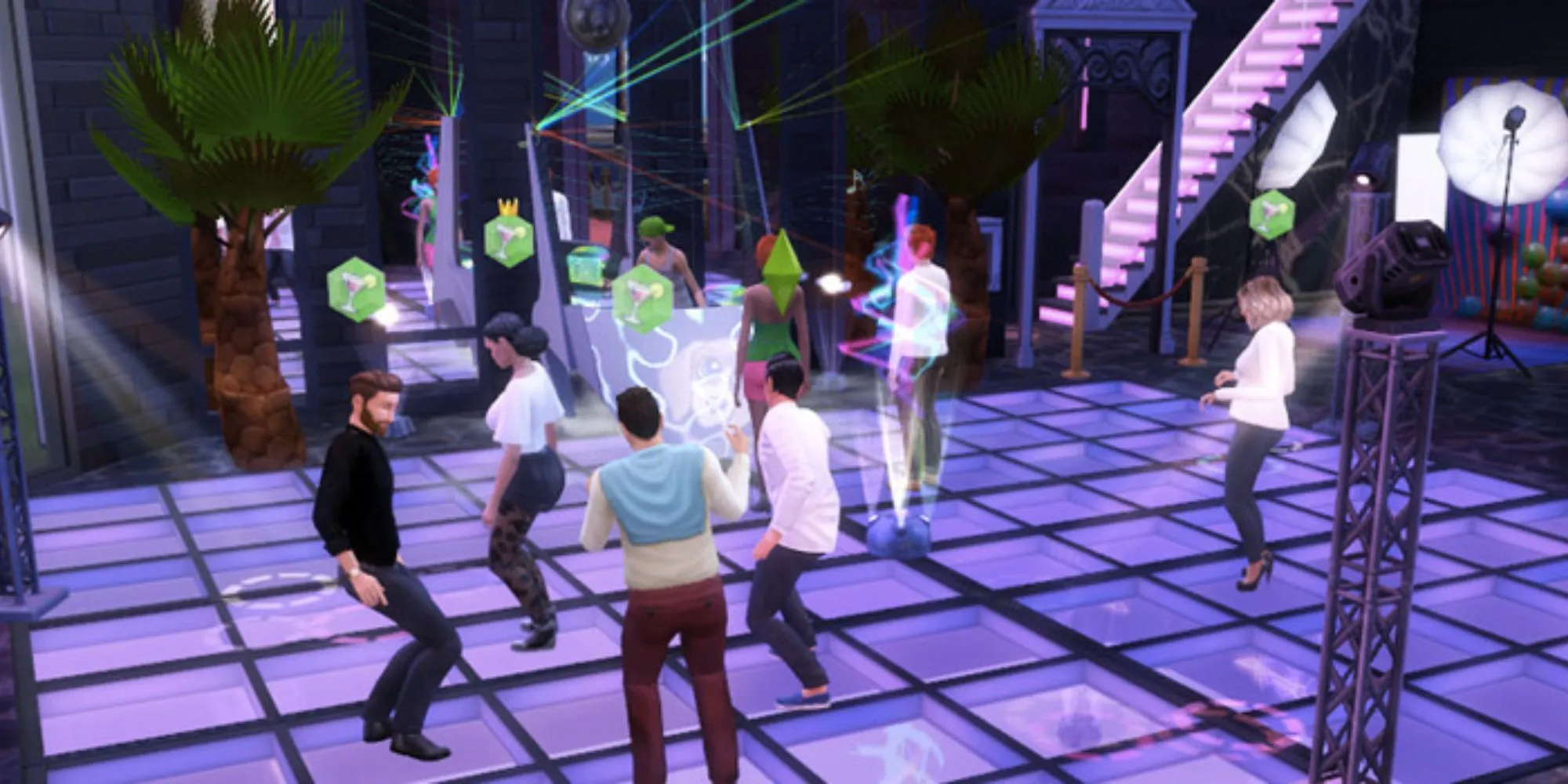 Câu lạc bộ đêm The Muckery sôi động trong The Sims 4 Windenburg với kiến trúc độc đáo
