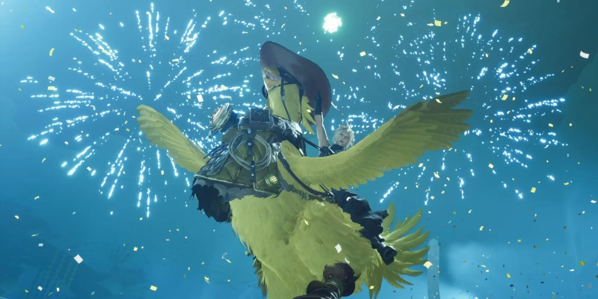 Chocobo giành chiến thắng trong cuộc đua tại Final Fantasy VII Rebirth