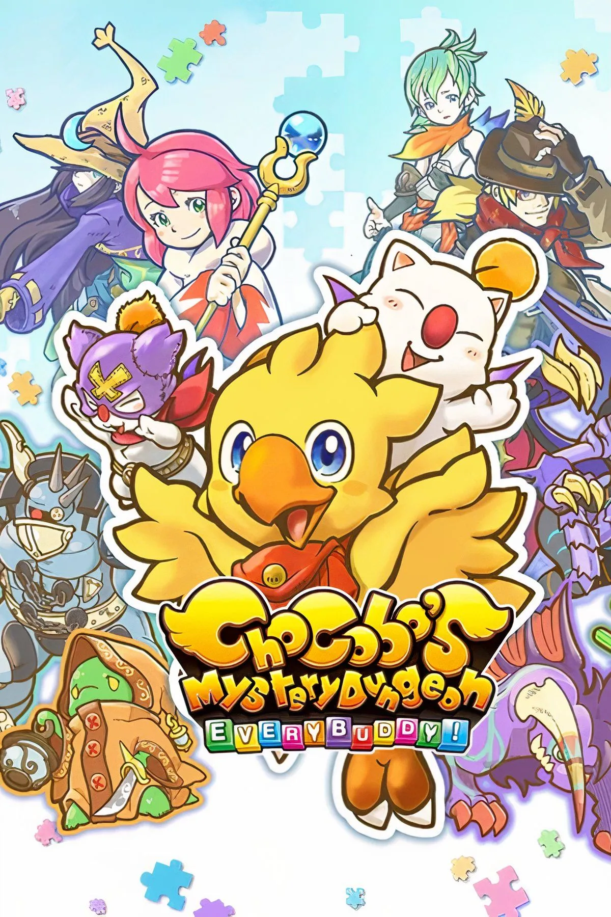 Chocobo vàng dễ thương trong game Chocobo's Mystery Dungeon Every Buddy