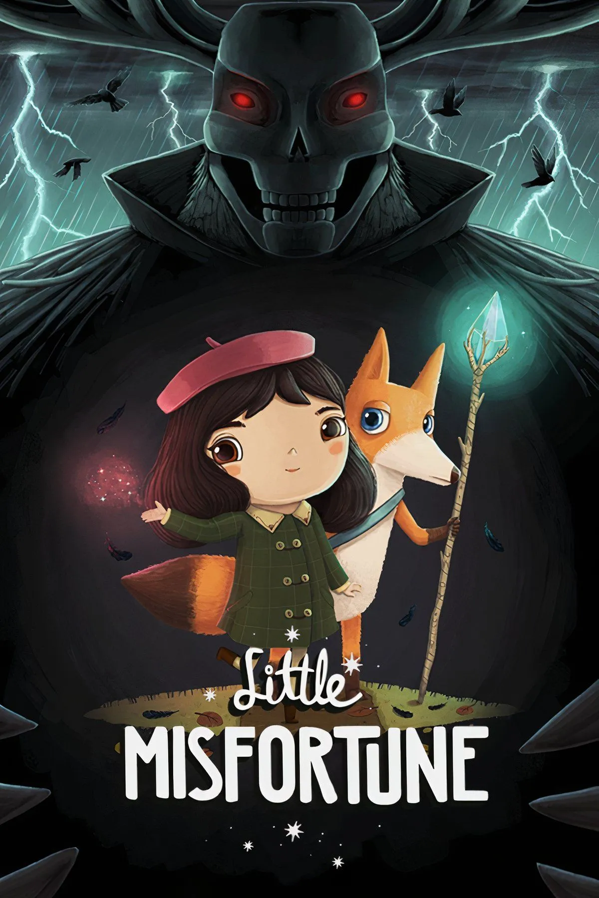 Cô bé Misfortune với trí tưởng tượng phong phú trong Little Misfortune