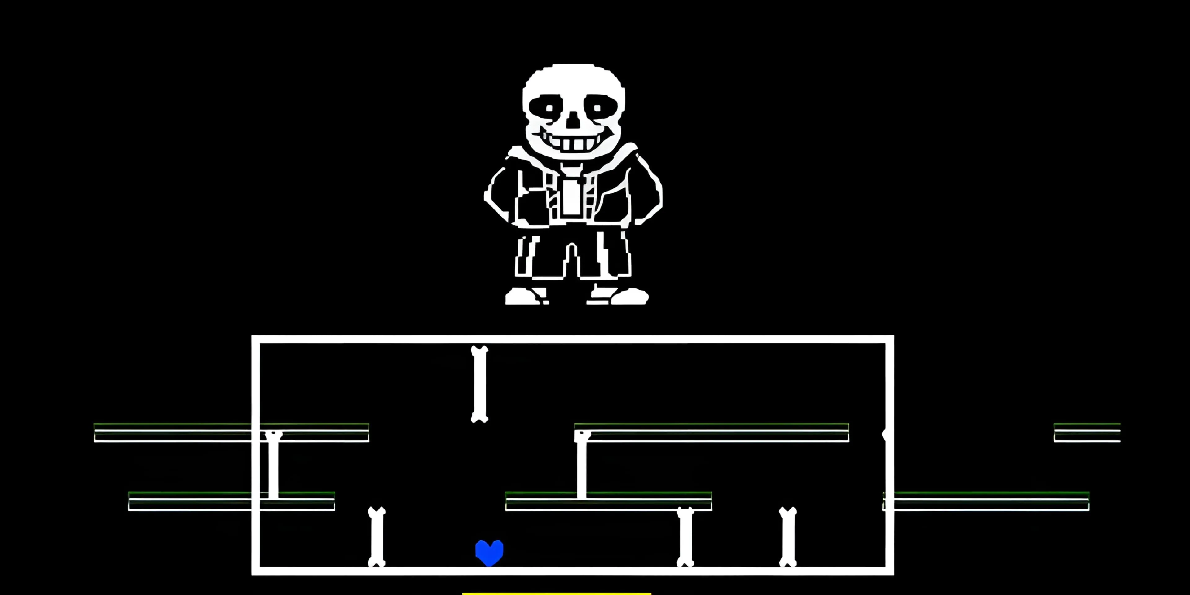Cuộc đối đầu cân não với Sans trong Undertale