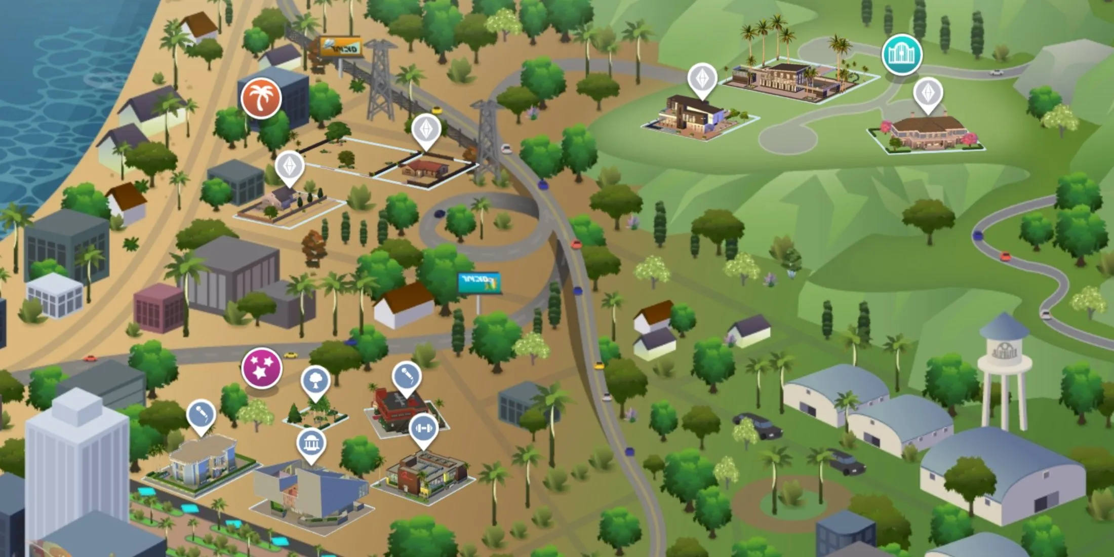 Del Sol Valley, thế giới danh vọng lấy cảm hứng từ Los Angeles trong The Sims 4 Get Famous