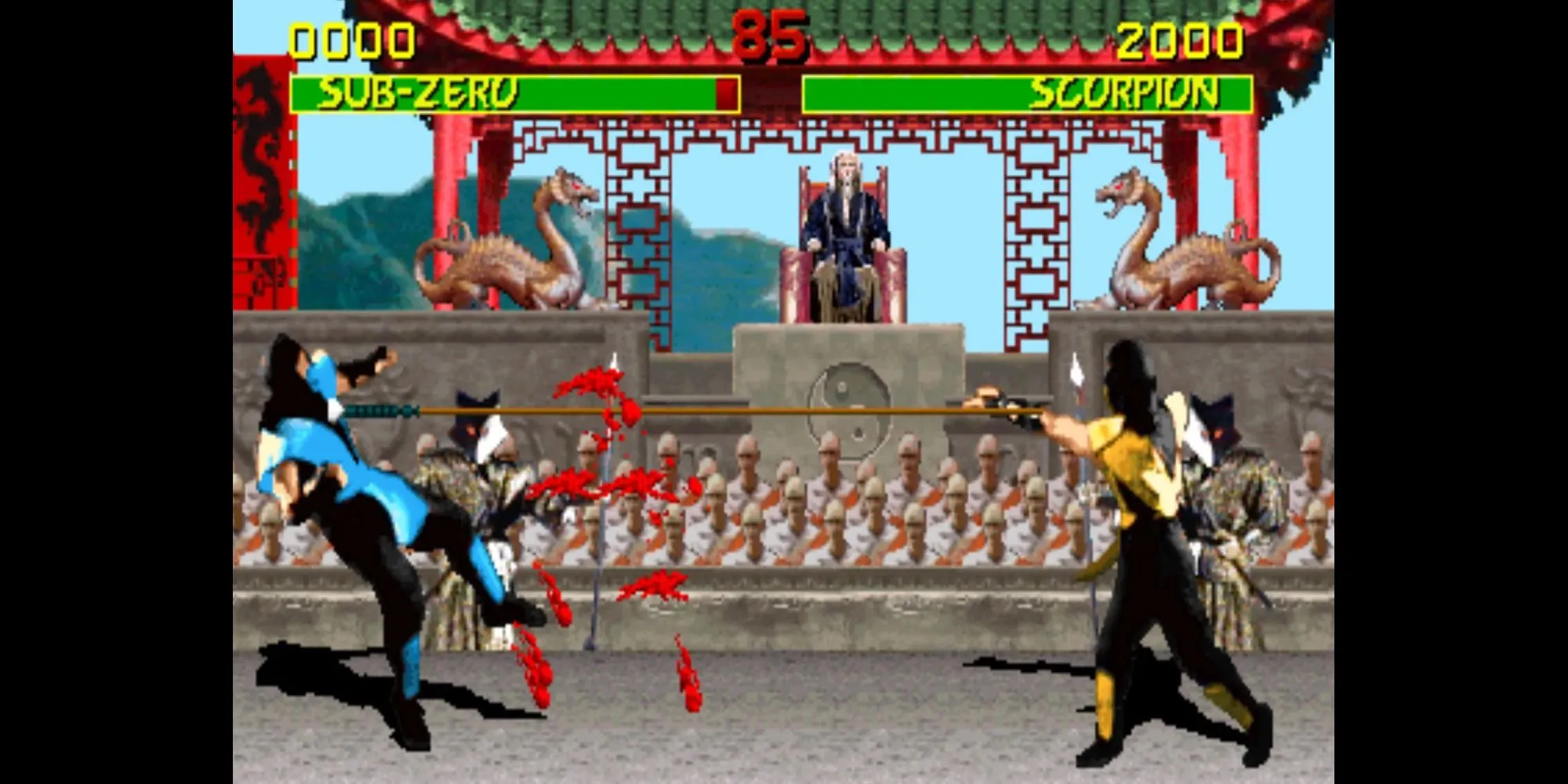Đồ họa digitized graphics độc đáo của Mortal Kombat (1992) trên nền máy Arcade