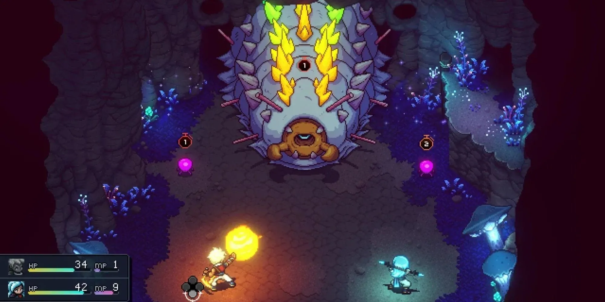 Đồ họa và môi trường trong game Sea of Stars
