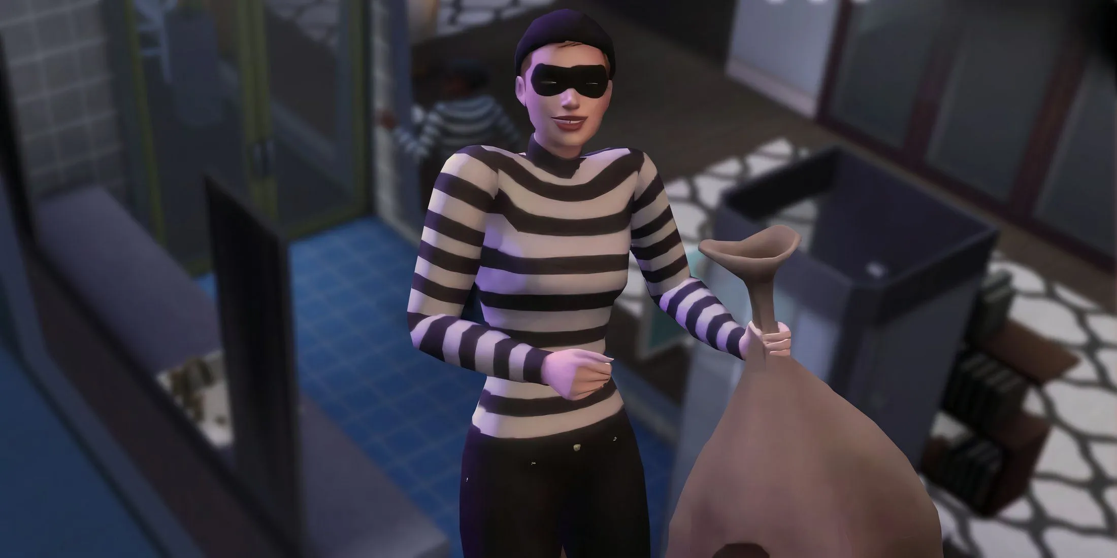 Giải thích cách ngăn chặn trộm cắp trong The Sims 4