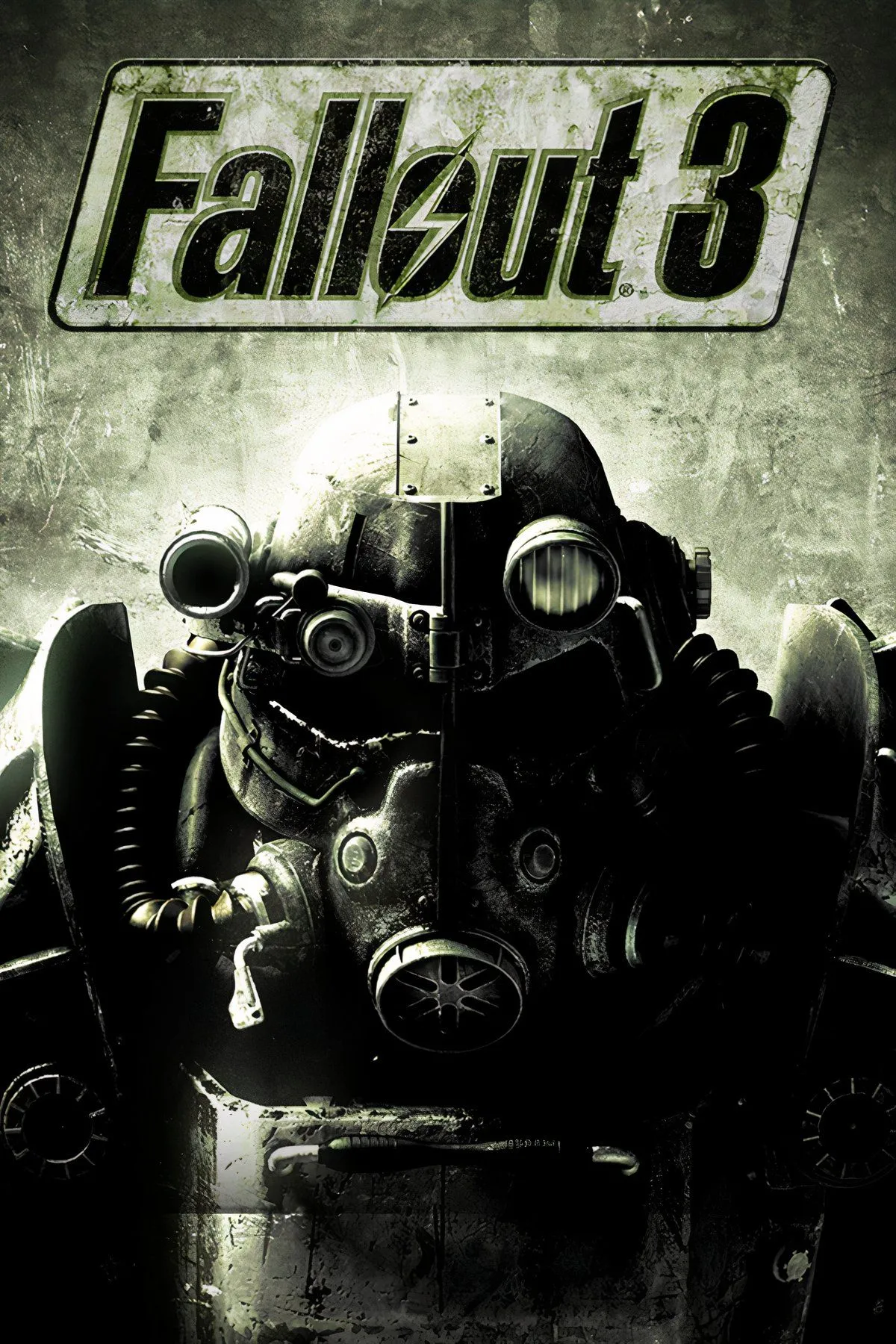 Hình ảnh bìa game Fallout 3, khắc họa khung cảnh hoang tàn hậu tận thế của Capital Wasteland.