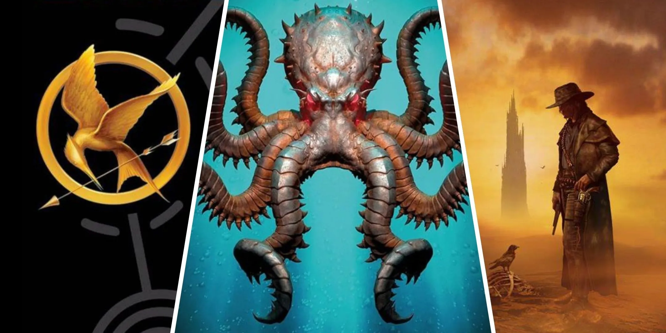 Hình ảnh bìa sách và nhân vật từ các series chuyển thể thành game, bao gồm Animorphs