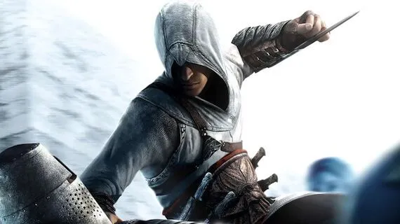 Hình ảnh logo Assassin's Creed và biểu tượng Ubisoft, liên quan đến thông tin tuyển dụng