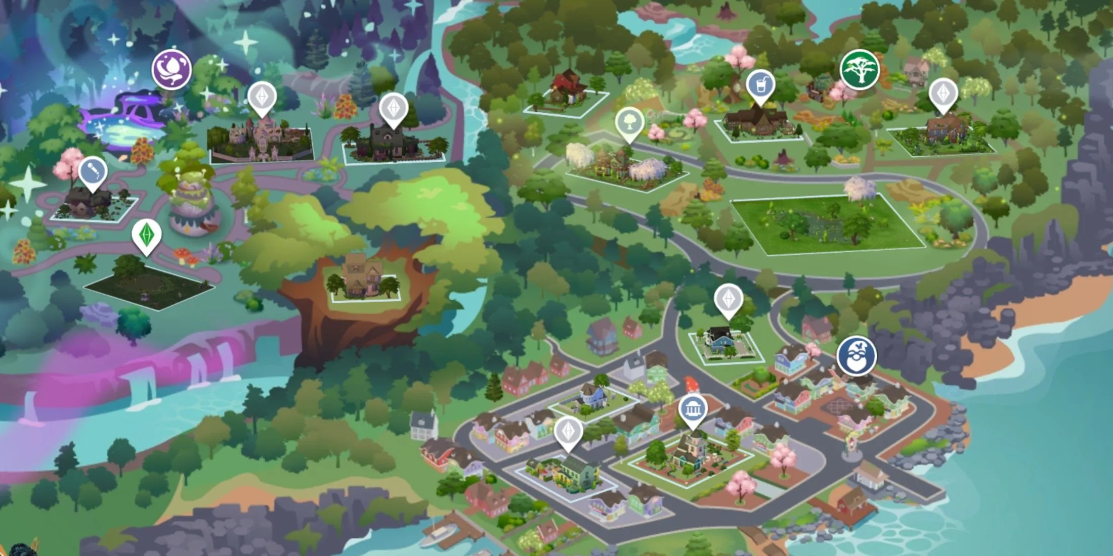 Innisgreen, thế giới đầy thiên nhiên trong gói mở rộng Enchanted by Nature của The Sims 4