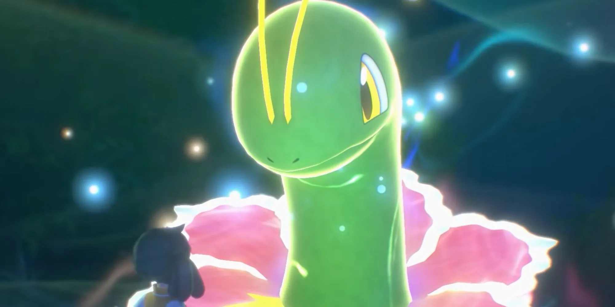 Meganium từ New Pokemon Snap, một trong những Pokemonstarter cần Mega Evolution