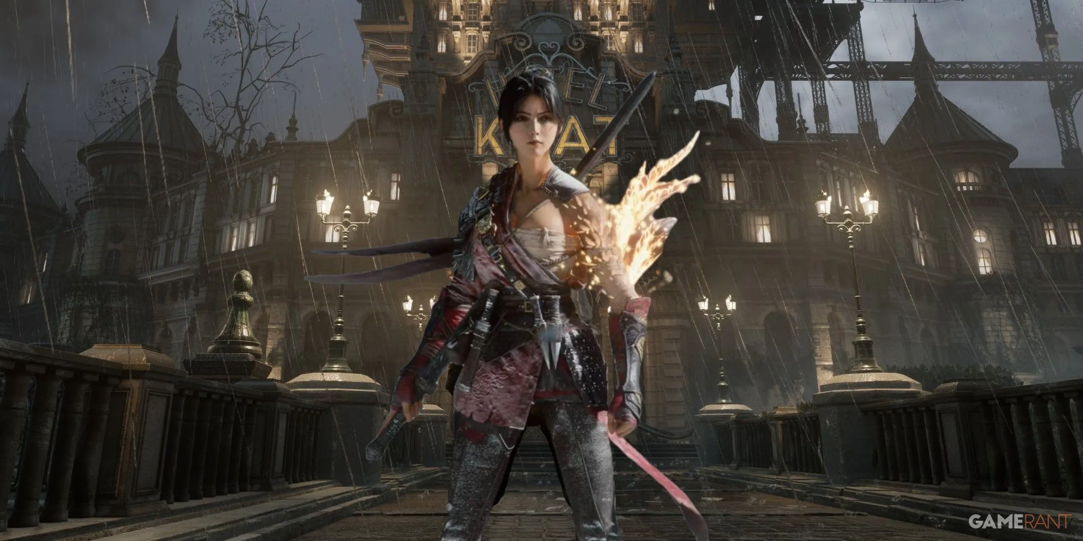 Một góc nhìn ấn tượng trong game Wuchang: Fallen Feathers, minh họa đồ họa chi tiết của tựa game Soulslike.