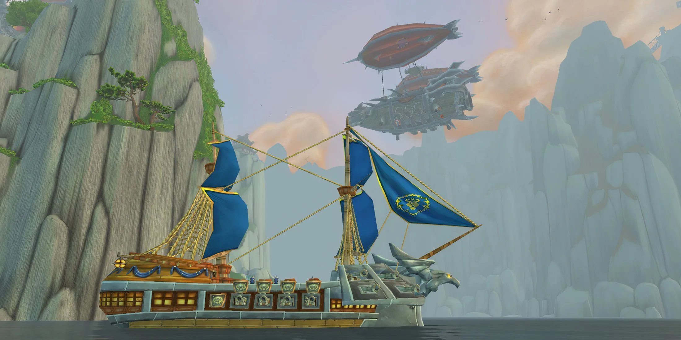 Nhà vua Varian Wrynn thảo luận kế hoạch hành quân đến Pandaria cùng quân đội Alliance.