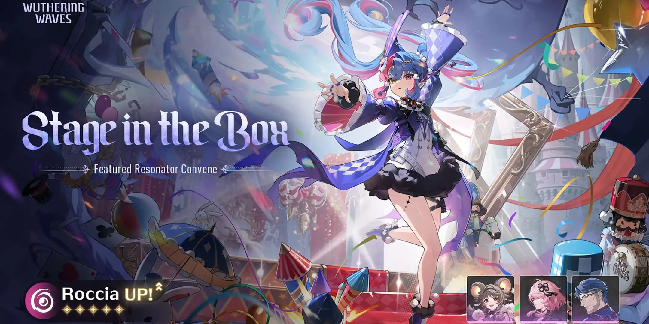 Nhân vật 5 sao Roccia (Havoc-Gauntlet) trong banner rerun Wuthering Waves 2.5 Giai đoạn 1