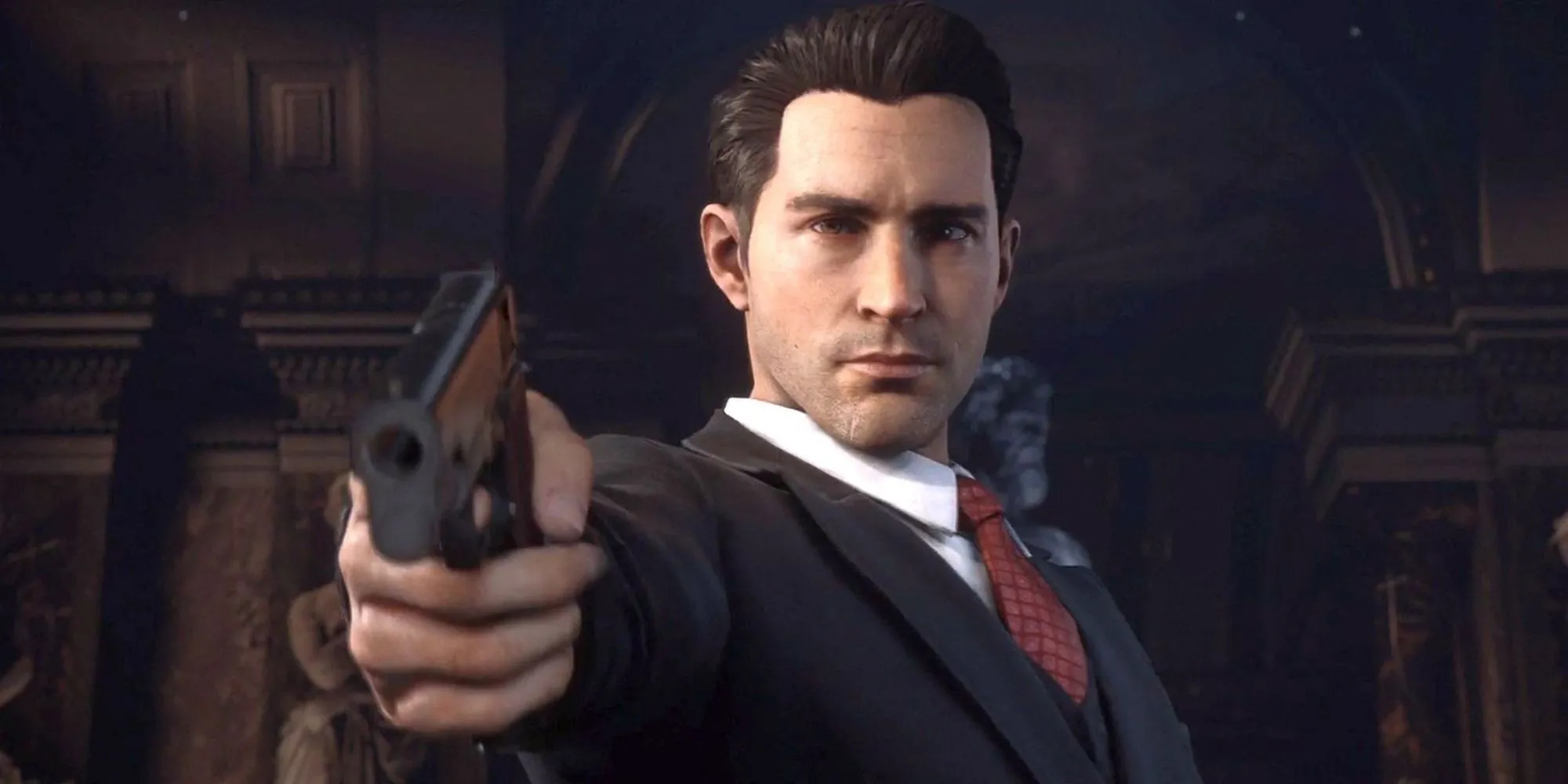 Nhân vật Tommy Angelo trong game Mafia Definitive Edition