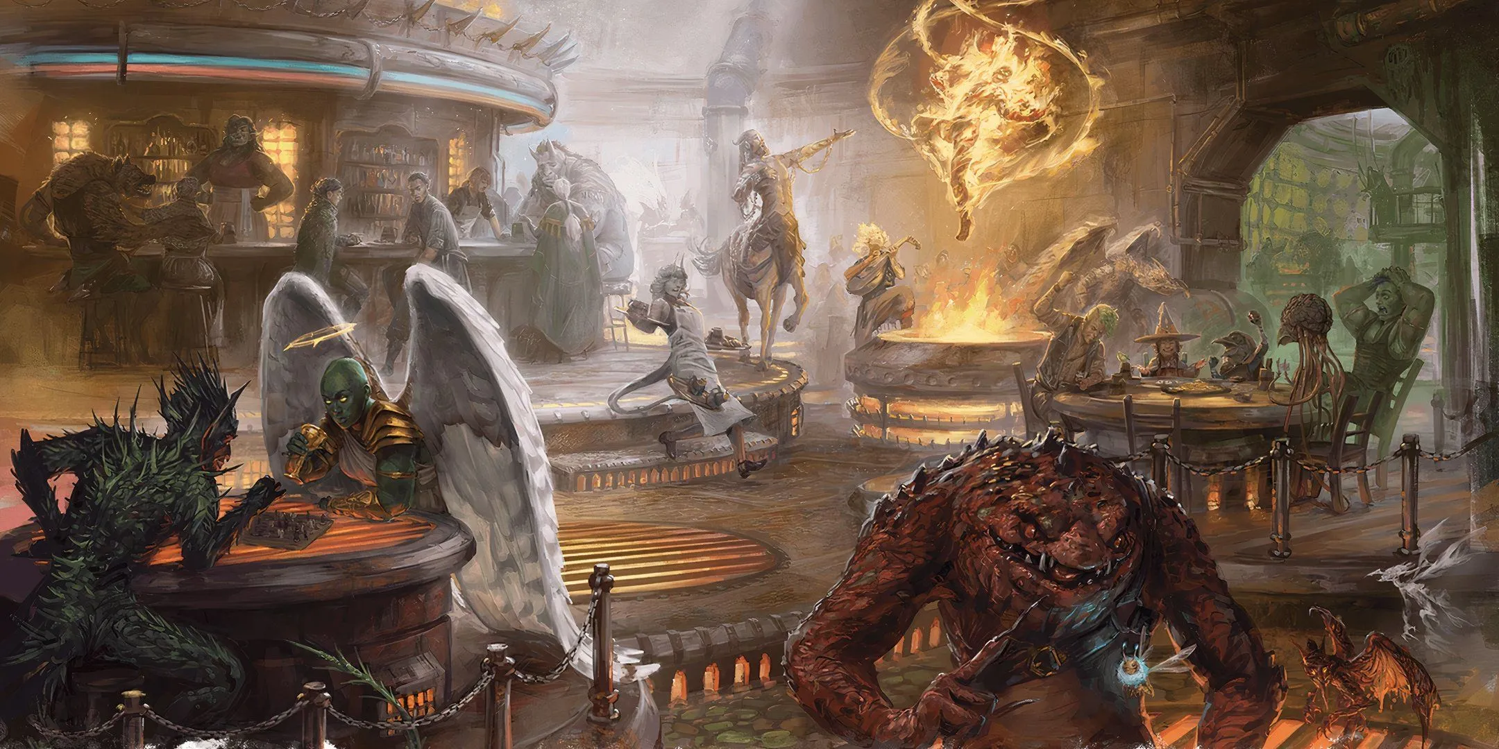 Quán bar The Smoldering Corpse ở Sigil trong D&amp;D