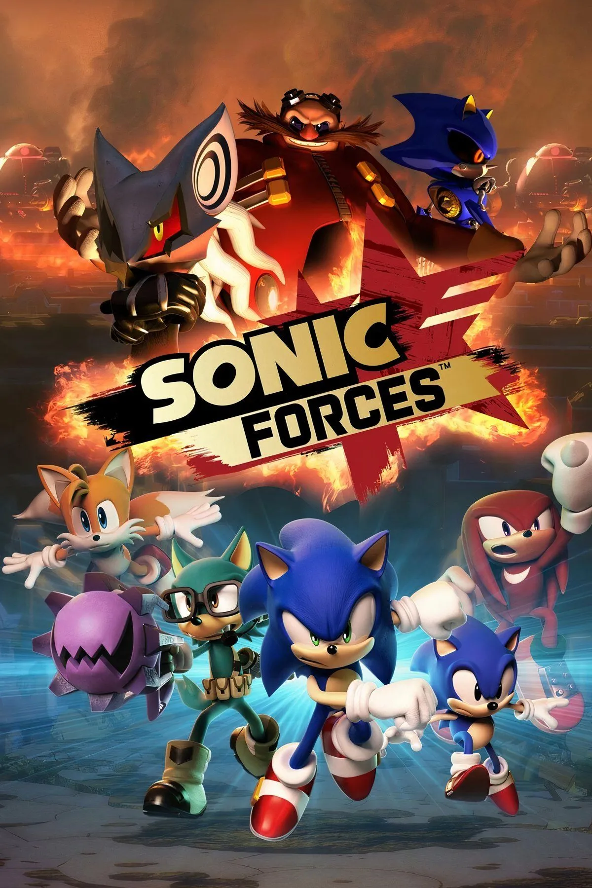 Sonic và nhóm kháng chiến đối mặt với Infinite và các bản sao phản diện trong Sonic Forces