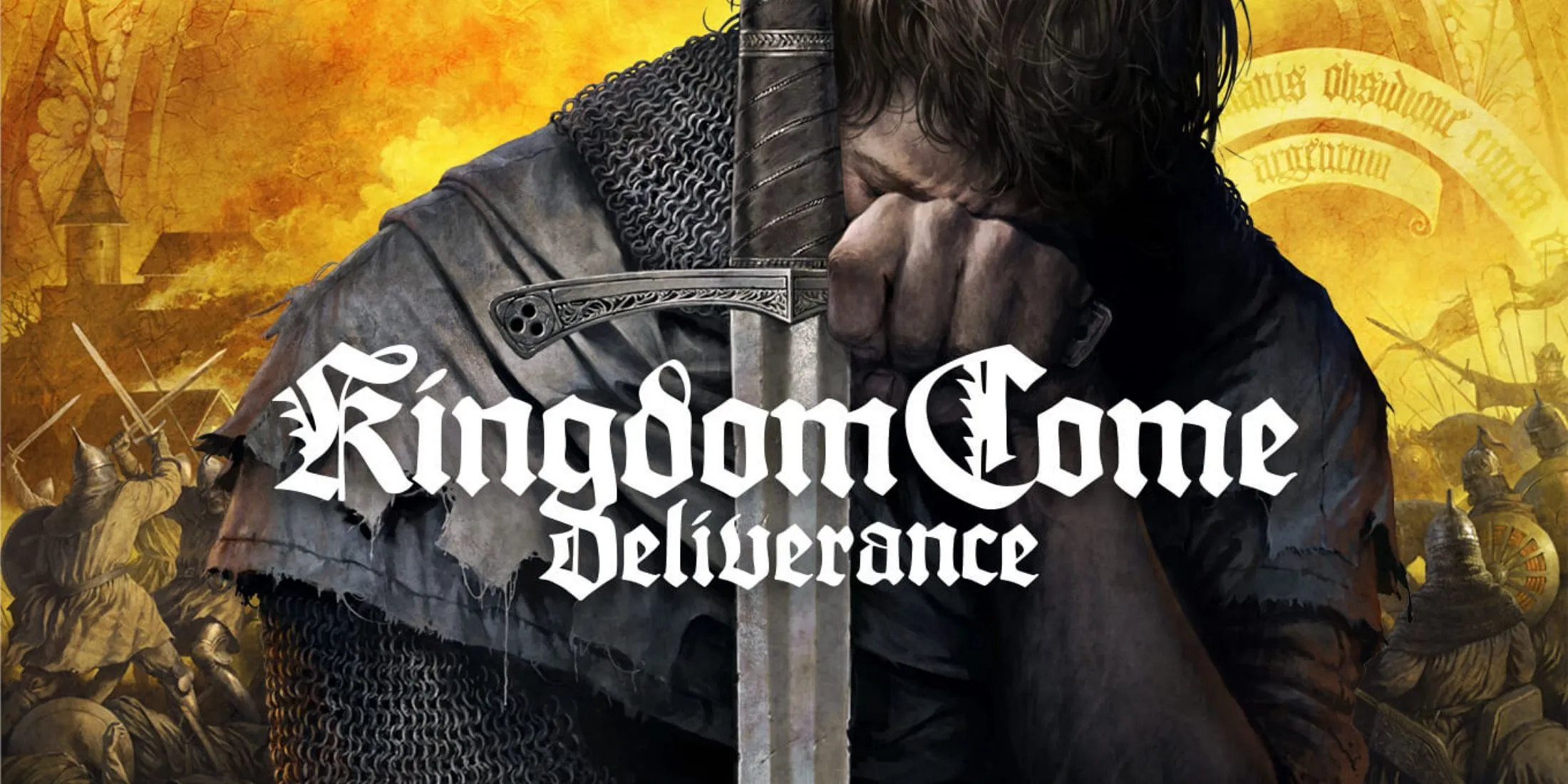 Tác phẩm nghệ thuật chính thức của Kingdom Come: Deliverance, thể hiện bối cảnh trung cổ Bohemia