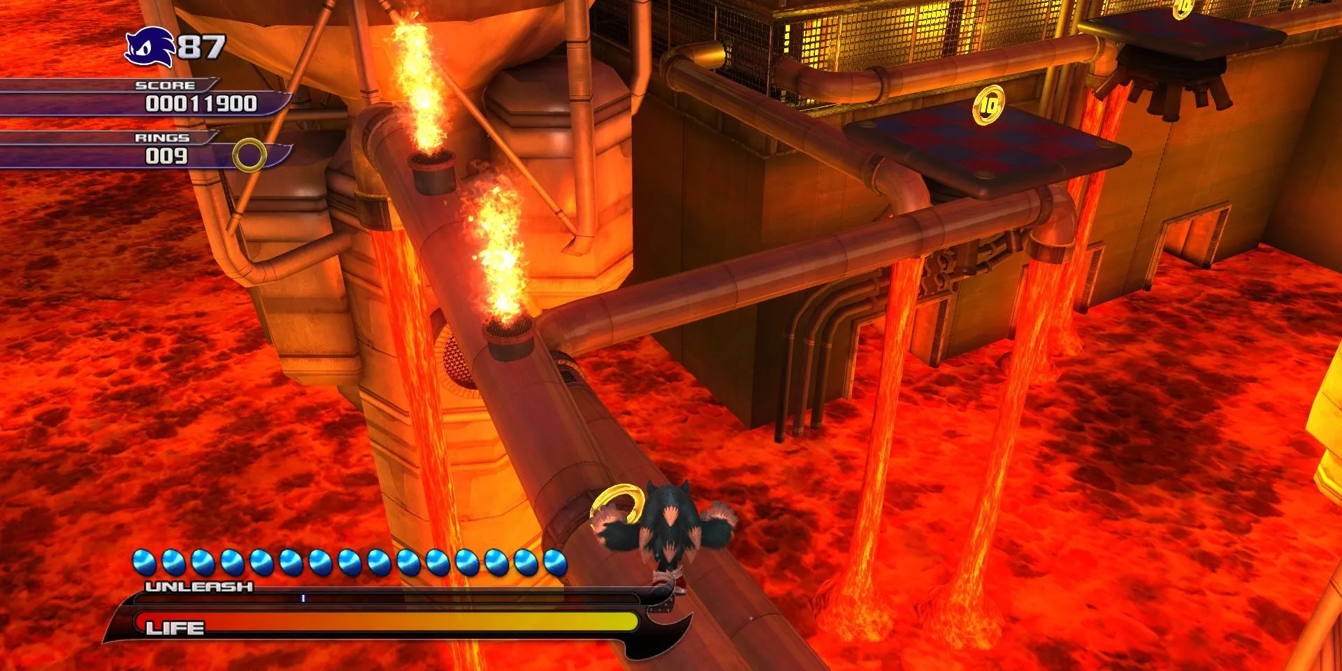 Thử thách sống còn trong màn Eggmanland đầy cạm bẫy của Sonic Unleashed