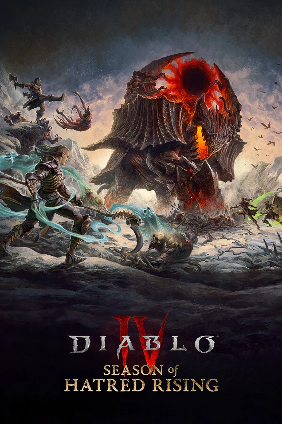 Tuyển tập hình ảnh nhân vật và bối cảnh đặc trưng của Diablo 4, thể hiện sự đa dạng trong thế giới game